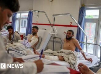 Air strike hit Kabul rehab centre as patients ate dinner, survivor tells BBC