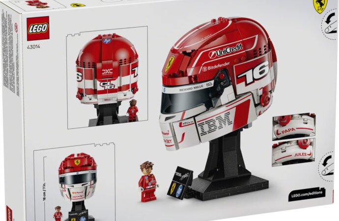 LEGO and Ferrari kick off F1 2026 Season in Melbourne with new Driver Helmet Sets