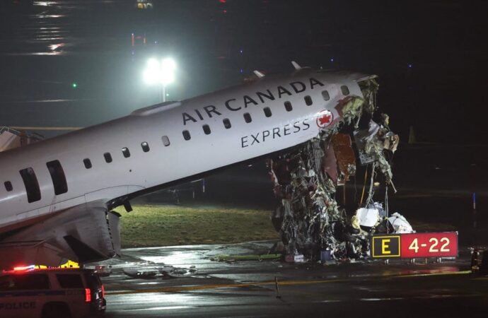 Air Canada Plane Collided With Vehicle at LaGuardia, Airport Shut