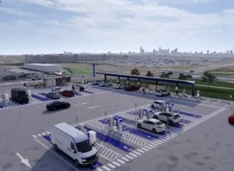 Melbourne Airport and bp pulse break ground on massive new EV charging hub