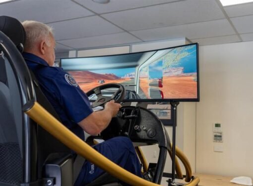 CFA firefighters using VR for driver training and to better prepare for the frontline