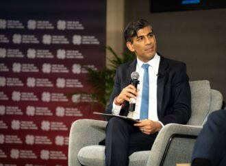 Rishi Sunak tells CEOs to move fast on AI—or risk landing on the wrong side of the K-shaped economy