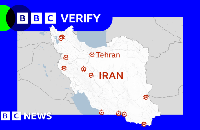 In maps: Strikes across Iran and the Middle East