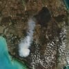 Smoke Rises Over Big Cypress National Preserve