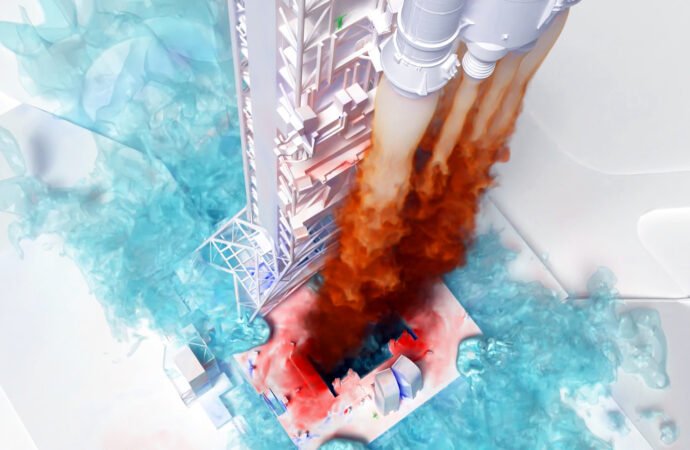 NASA Simulations Improve Artemis II Launch Environment