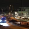 Police investigate a potential explosion outside the US Embassy in Oslo