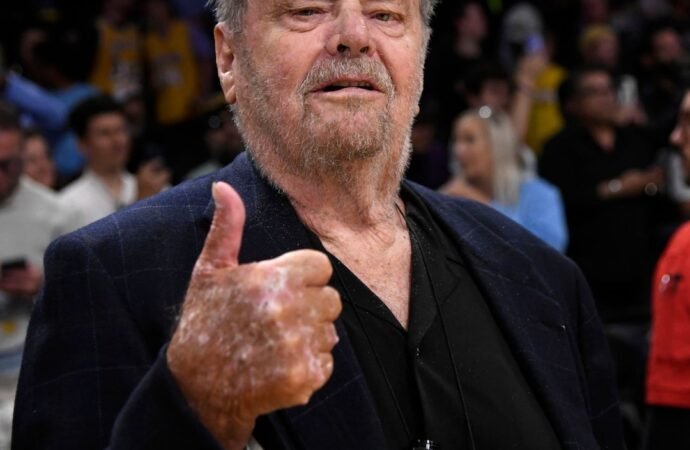 Jack Nicholson Rare Appearance, Birthday Photo With Joni Mitchell