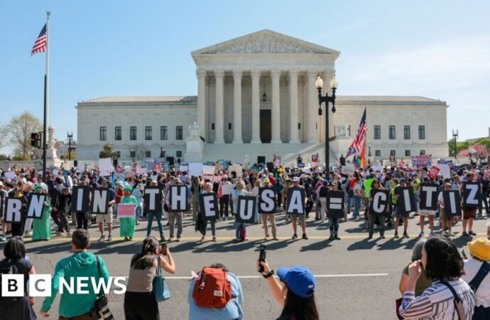 Supreme Court questions birthright citizenship