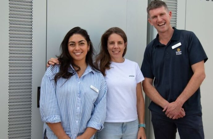 Wodonga scores big with Indigo Power’s new community battery at cricket stadium