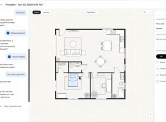 Design your home using AI, edit the floorplan with a prompt