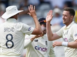 Ollie Robinson recall surprises former England fast bowler Stuart Broad