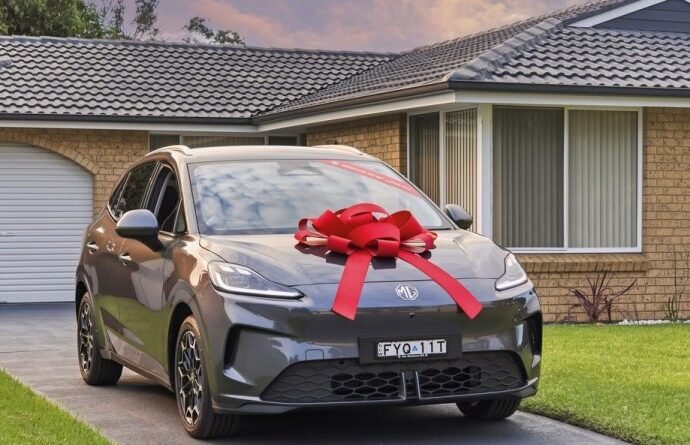 Buy a house and get a brand new MG4 EV at this Sydney auction