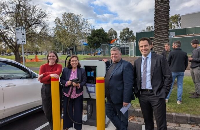 Melbourne’s latest neighbourhood battery also includes an EV fast charger with disability provisions