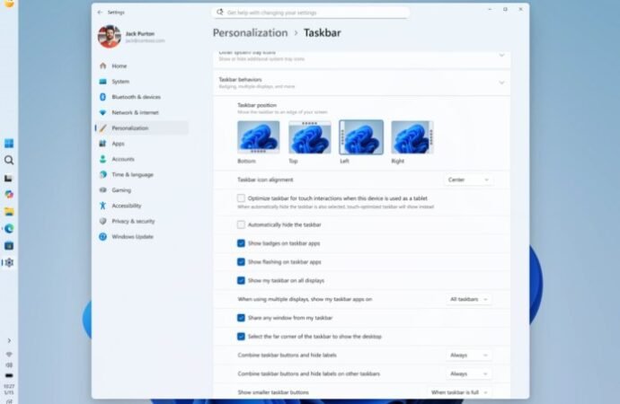 Windows 11 power users celebrate as Microsoft brings back taskbar positions
