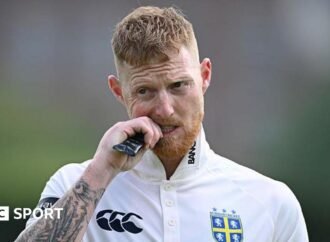 Ben Stokes out for 14 on second day of Durham game at Worcestershire