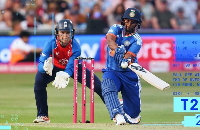 England v India – second T20 highlights
