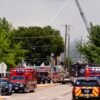 A large fire has erupted at an apartment complex in Dallas