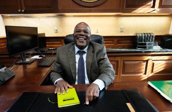 Exoneree assumes elected clerk office after judge blocks law eliminating position