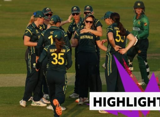 ICC Women’s T20 World Cup highlights: Australia beat Pakistan by 113 runs at Headingley