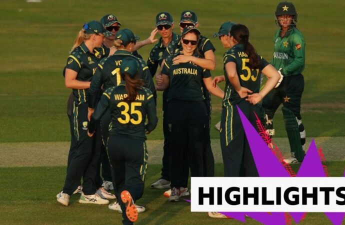 ICC Women’s T20 World Cup highlights: Australia beat Pakistan by 113 runs at Headingley