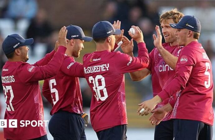 T20 Blast: Northants beat Durham for fifth straight win