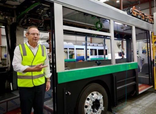 Australia’s first electric bendy bus is here, built in Perth
