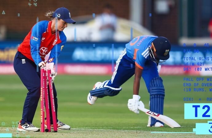 England v India – third T20 highlights