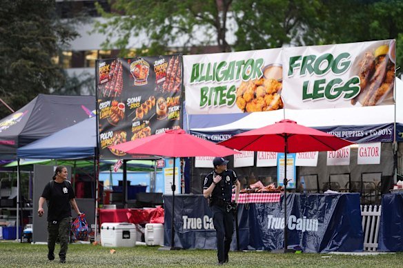 The annual festival began in 1982 and attracts 350,000 attendees over three days.