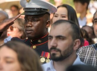 150 people from 50 countries become US citizens at Mount Vernon on America’s 250th birthday