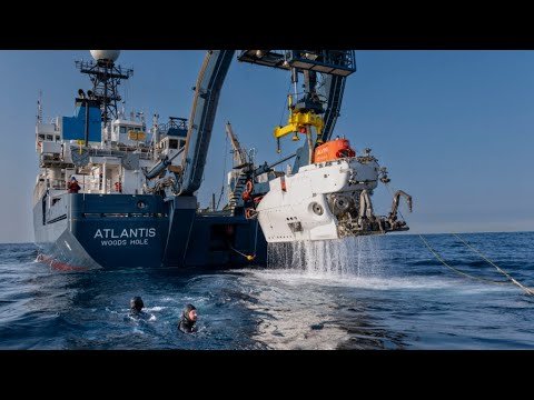 First images of the Quest, the remains of Ernest Shackleton's last ship, captured in miniature from the Labrador Sea
