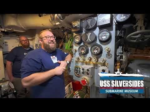 Inside a living legend: starting the engine of the USS Silversides submarine and stories aboard the miniature “Lucky Boat”