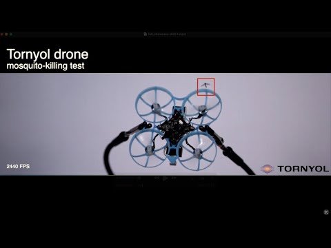 Tornyol: miniature mosquito-killing microdrone