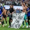 2026 World Cup: Argentina could face disciplinary action for displaying the Falklands banner after beating England