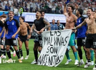 2026 World Cup: Argentina could face disciplinary action for displaying the Falklands banner after beating England