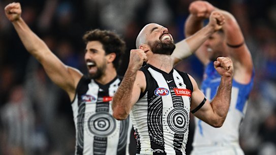 The Pies have won four in a row and are fighting for a spot in the top six.