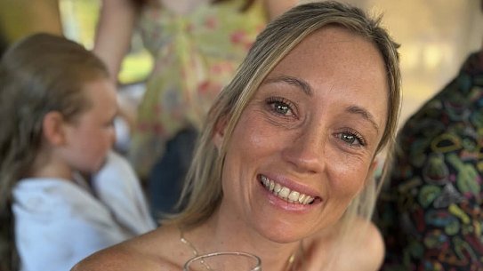 Kris Burford, a mother of three, was 30 years old when she suffered a stroke while teaching first grade at Mount Kilcoy.