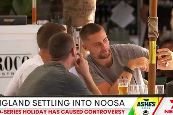 England players enjoyed a drunken mid-series break in Noosa during the last Ashes.