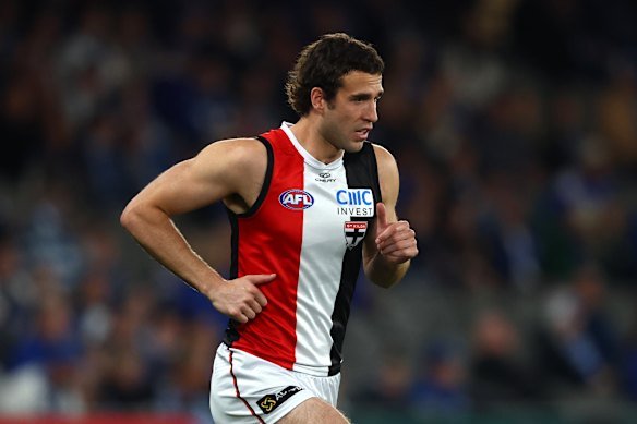 Max King during his comeback game.