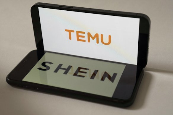 Chinese e-commerce giants Temu and Shein dominate, along with Amazon, Australia's e-commerce market.