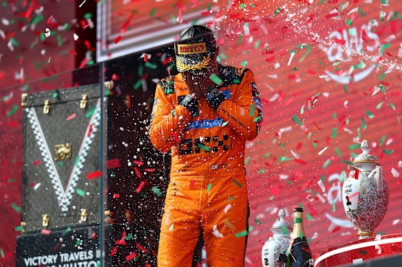 Lando Norris won the Hungarian Grand Prix. 