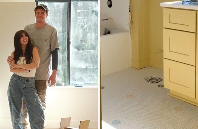 A couple built their house themselves to save money. Your mortgage is less than $900 a month.