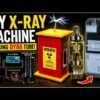 A man builds a homemade x-ray machine