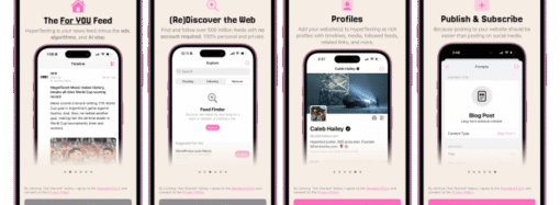 A new application, HyperTexting, turns the open web into a scrollable feed similar to a social network | TechCrunch
