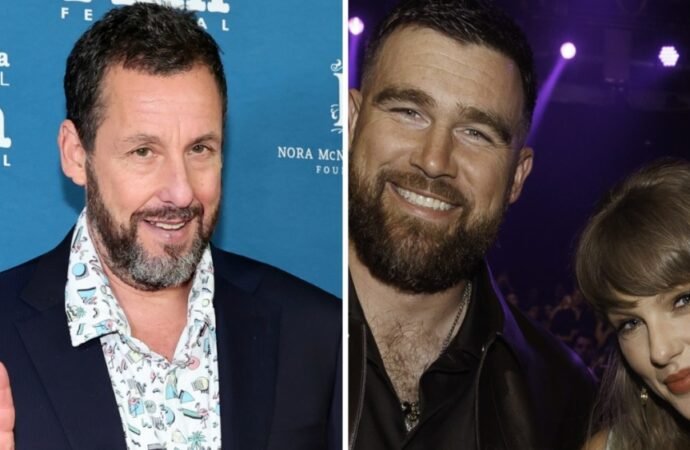 Adam Sandler officiated Taylor Swift and Travis Kelce’s wedding