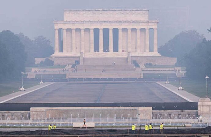 Air quality improves in Northeast as wildfire smoke looms over Midwest