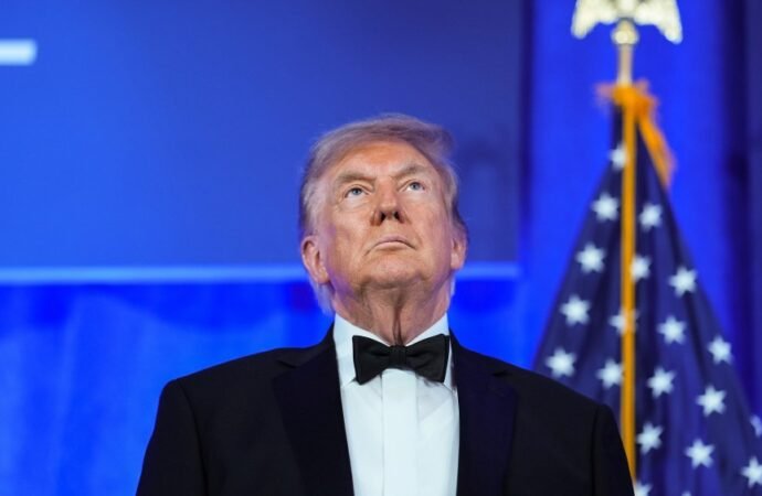 ‘Am I supposed to be a comedian?’: Donald Trump’s bizarre White House correspondent’s dinner speech elicited few laughs