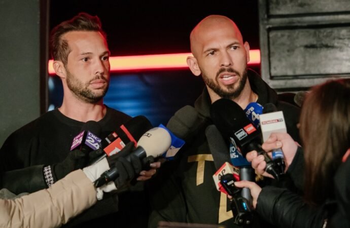 Andrew Tate and his brother Tristan arrested in Miami