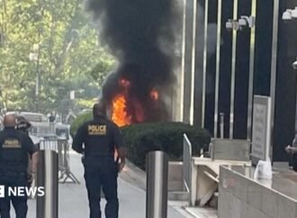 ‘Anti-ICE’ Army Veteran Set Fire Outside Federal Building in Manhattan, Officials Say