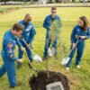 Artemis II crew and Apollo 14 lunar tree – NASA