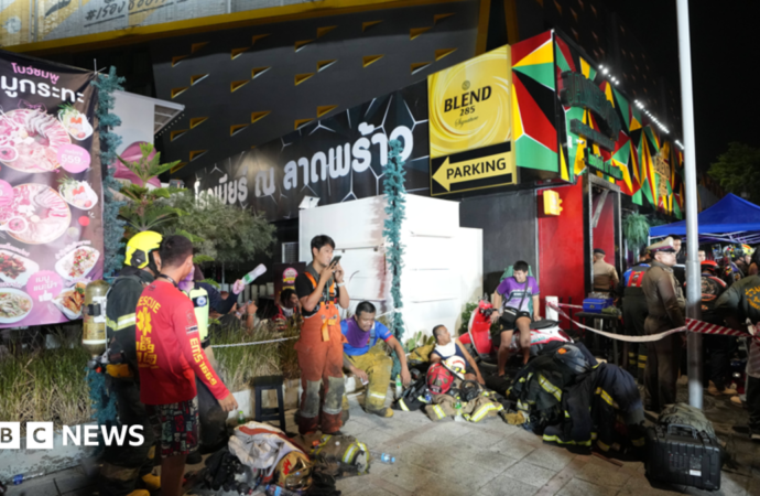 At least 27 dead in Bangkok bar fire, according to Thai authorities